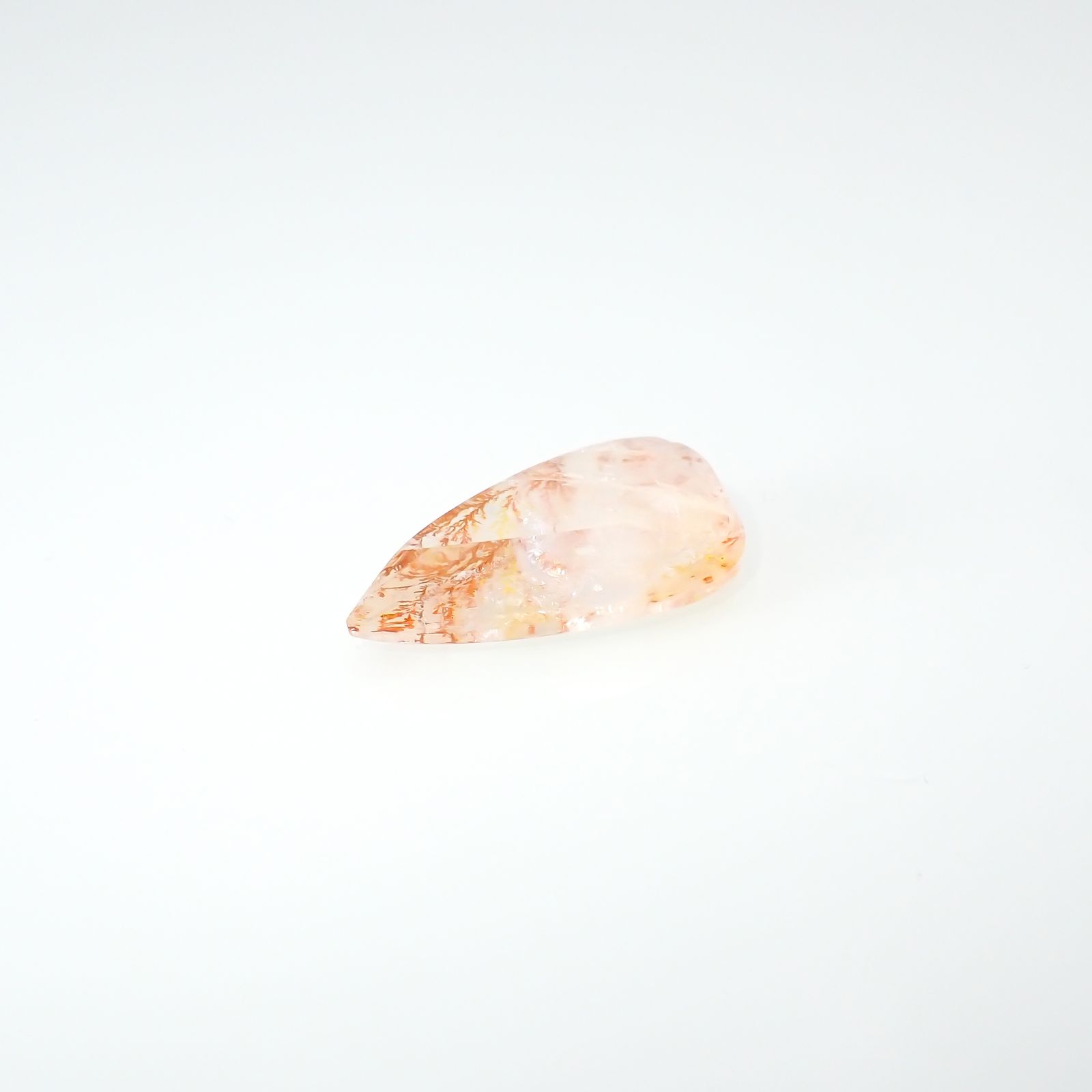 レッドデンドリチッククォーツ ブラジル産 10.88ct[231225084]22.3x11.5mm前後