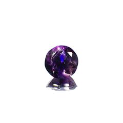 アメジストエレスチャル ナイジェリア産 1.43ct[240928872]7.6x7.5mm前後