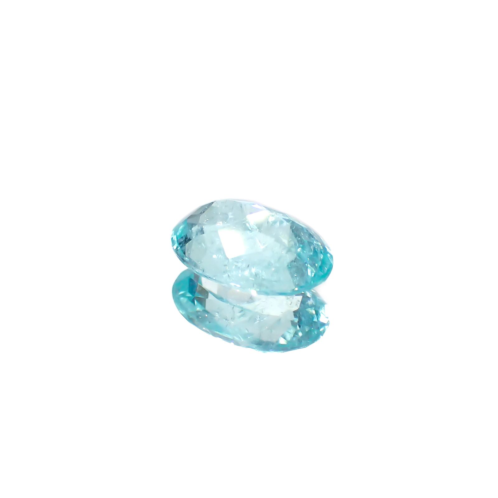 パライバトルマリン ブラジル・キントス鉱山産 0.62ct[240928722]6.8x4.8mm前後