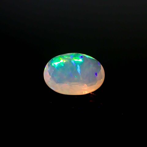 ハニカムオパール(宝石名オパール)エチオピア産 1.14ct 識別済[230722909]9.9x7mm前後