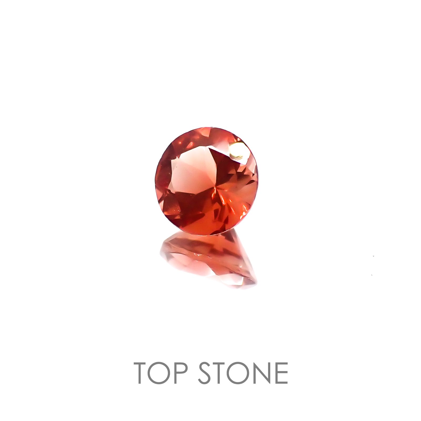 オレゴンサンストーン アメリカ産 ルース 0.45ct[20128395]5.1×5.1mm前後
