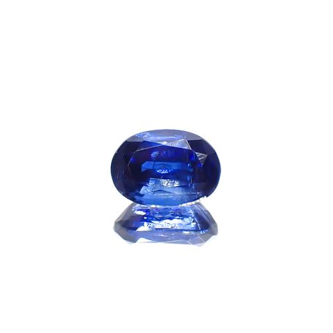 カイヤナイト(宝石名カイヤナイト)ネパール産 1.30ct 識別済[231225176]7.3x5.3mm前後