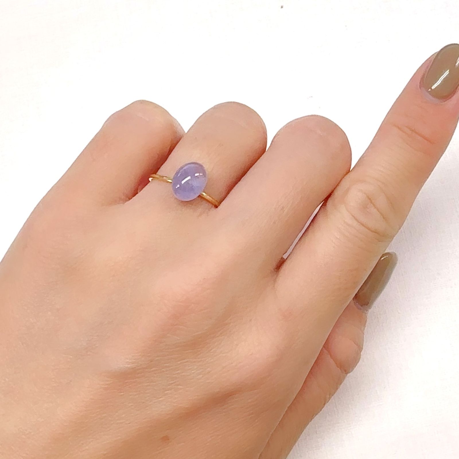 ハックマナイト(宝石名ハックマナイト)アフガニスタン産 1.64ct 識別済[240928986]8.9x6.8mm前後