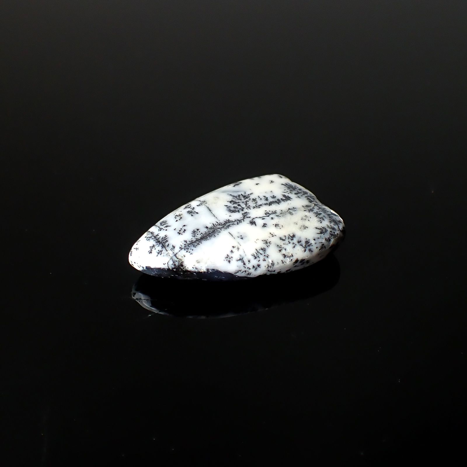 ◇フリーフォーム◇デンドリチックオパール ブラジル産 19.94ct [250931118]25.8x16.7mm前後