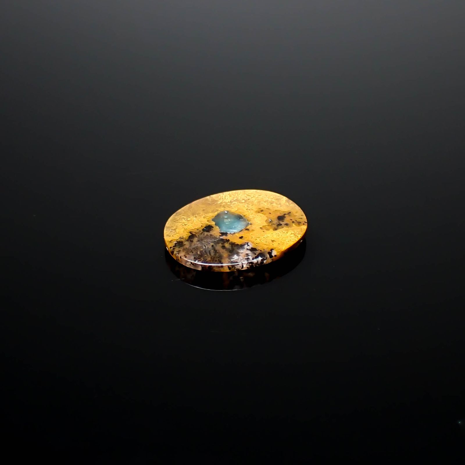 アパタイトインジャスパー ブラジル産 4.15ct[240326848]16.8x13.4mm前後