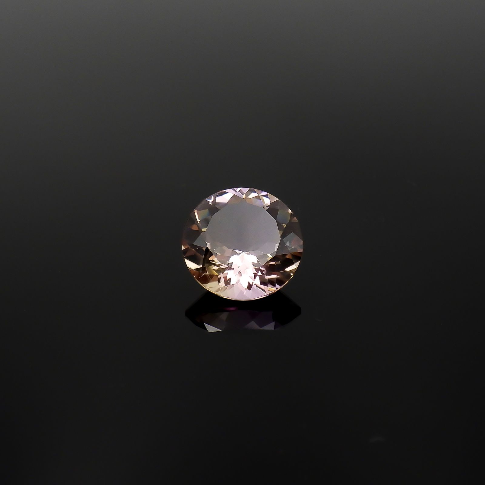 アメトリン ブラジル/ボリビア産 5.29ct / 12.1x12.1mm前後 [260632315]