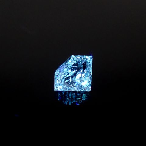 ◇カスタムペンタゴンカット◇オイルインクォーツ パキスタン産 0.33ct [231224726]4.5x5.9mm前後