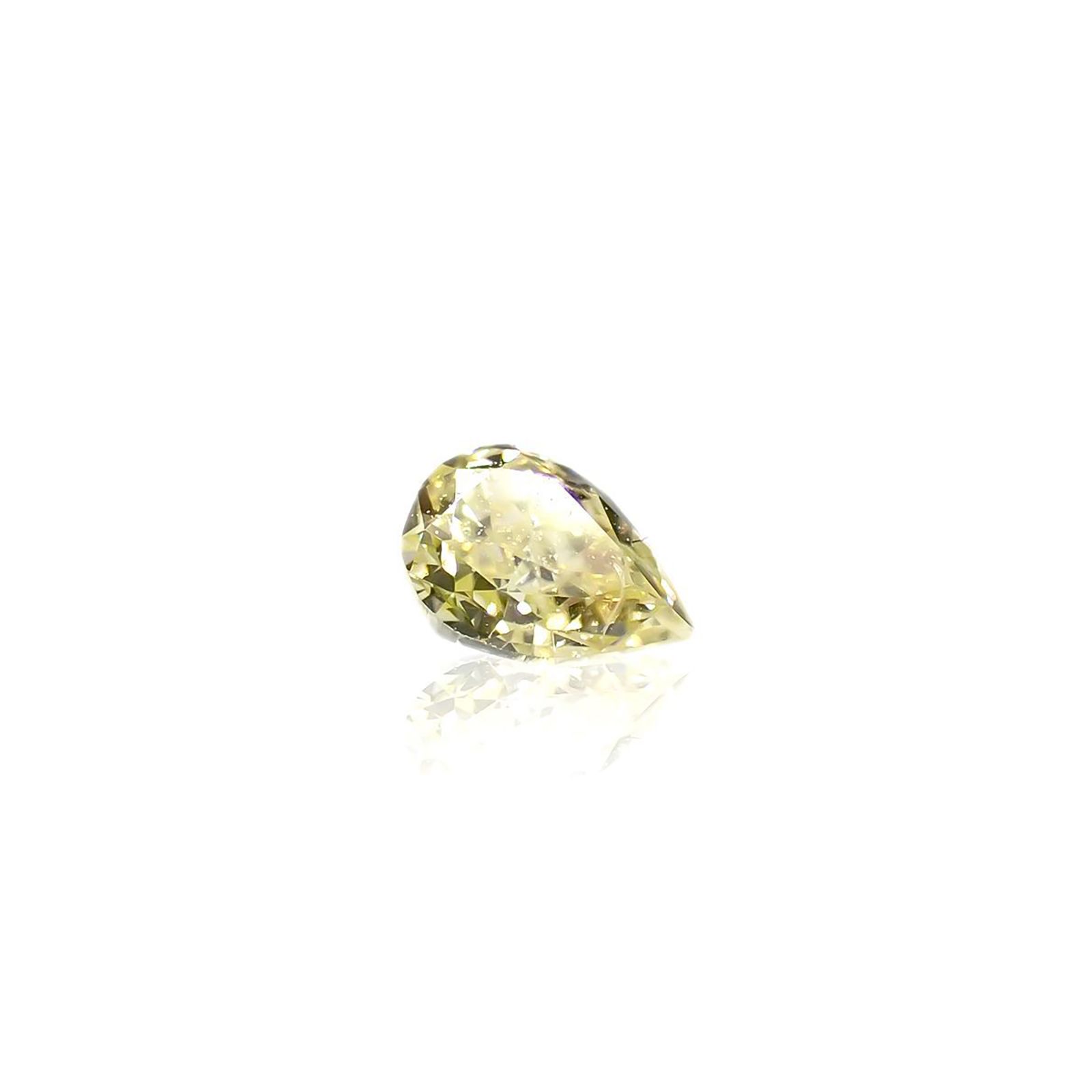 イエローダイヤモンド SI-VS(宝石名ダイアモンド) 0.058ct 識別済[220616399]2.7x2mm前後