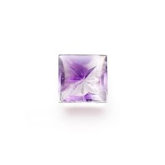 ◇甲州貴石切子Plus Three◇アメジストエレスチャル カード付き ブラジル産 7.04ct / 11.9x11.7mm前後 [260721248]