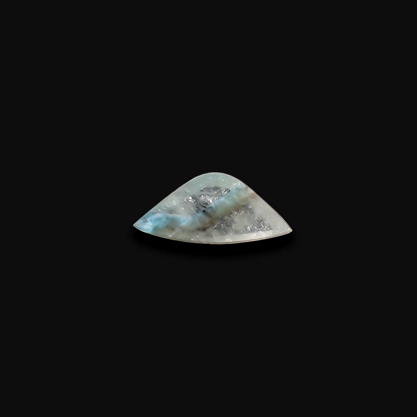 ◇フリーフォーム◇パライバクォーツ ブラジル産 4.32ct[240527409]19.3x8.7mm前後