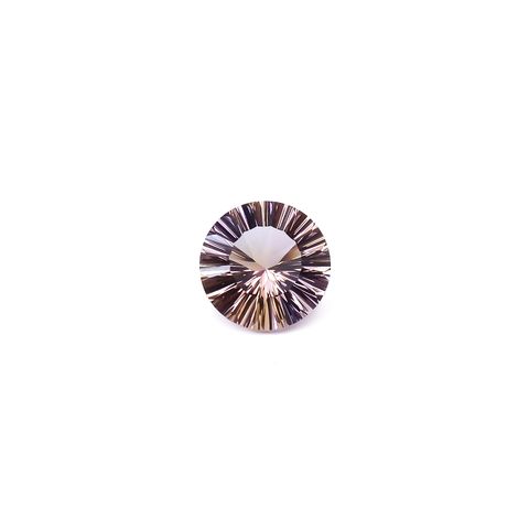 ◇コンケーブカット◇アメトリン ブラジル/ボリビア産 10.35ct / 15.1x15.1mm前後 [260632313]
