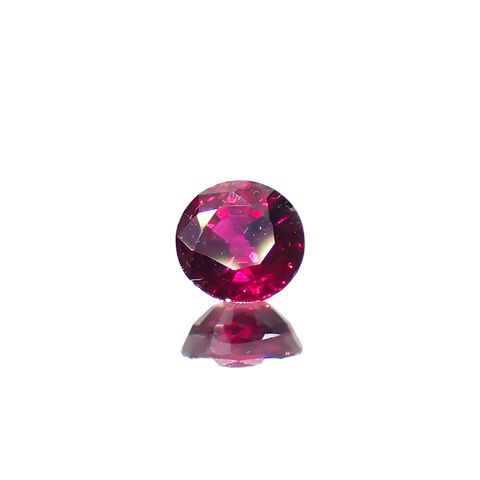 ルビー 非加熱 ビルマ産 0.41ct[240628053]4.2x4.2mm前後
