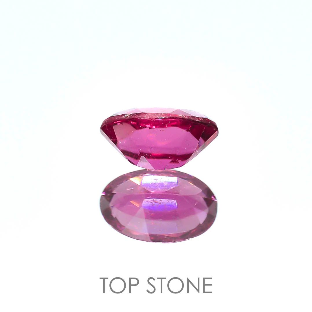 ルベライト ブラジル・ミナスジェライス州産 0.42ct[221018213]5.7x3.7mm前後