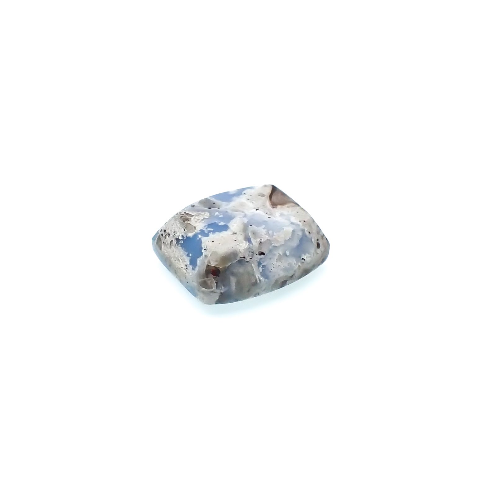 マトリックスブルーオパール アメリカ・オレゴン州産 3.06ct[240125674]10.5x9.1mm前後