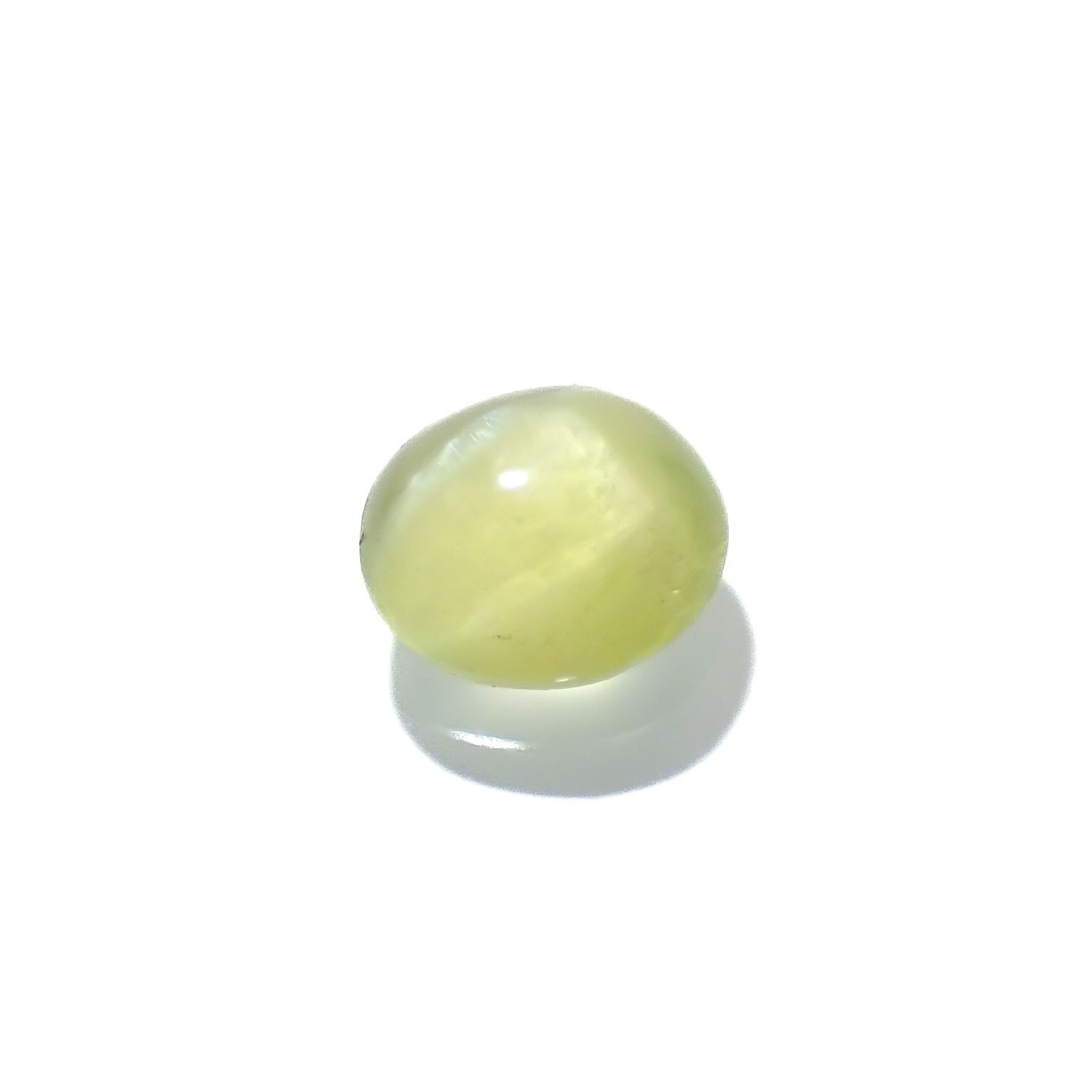 クリソベリルキャッツアイ スリランカ産 0.25ct[221018245]3.6x3.5mm前後