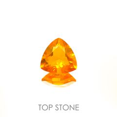 ファイヤーオパール メキシコ産 2.30ct[221018346]10.3x10.3mm前後