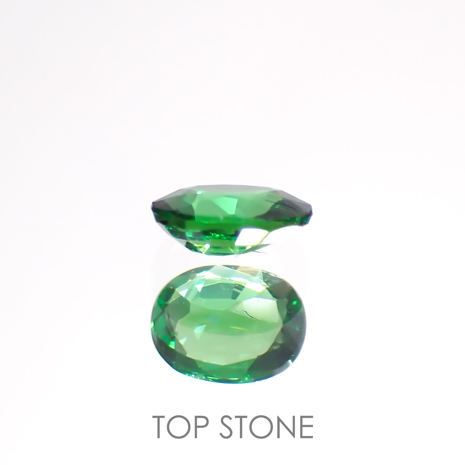 クロムトルマリン タンザニア産 0.19ct[220114170]4.3x3.3mm前後
