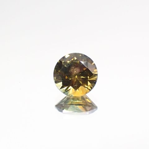モンタナサファイア(宝石名サファイア) アメリカ・モンタナ州産 0.28ct 識別済[210712114]3.9×3.9mm前後