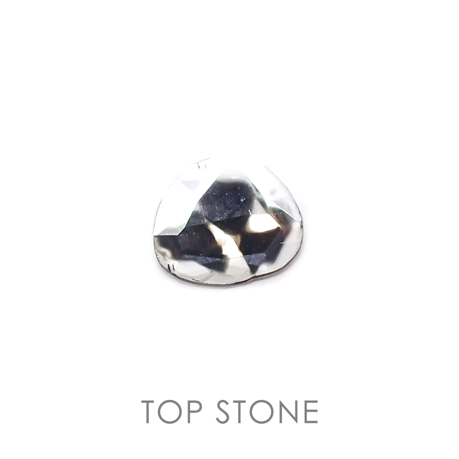 トラピッチェスライスダイヤモンド 南アフリカ産 原石・結晶 0.11ct[20106582]5.3×5mm前後