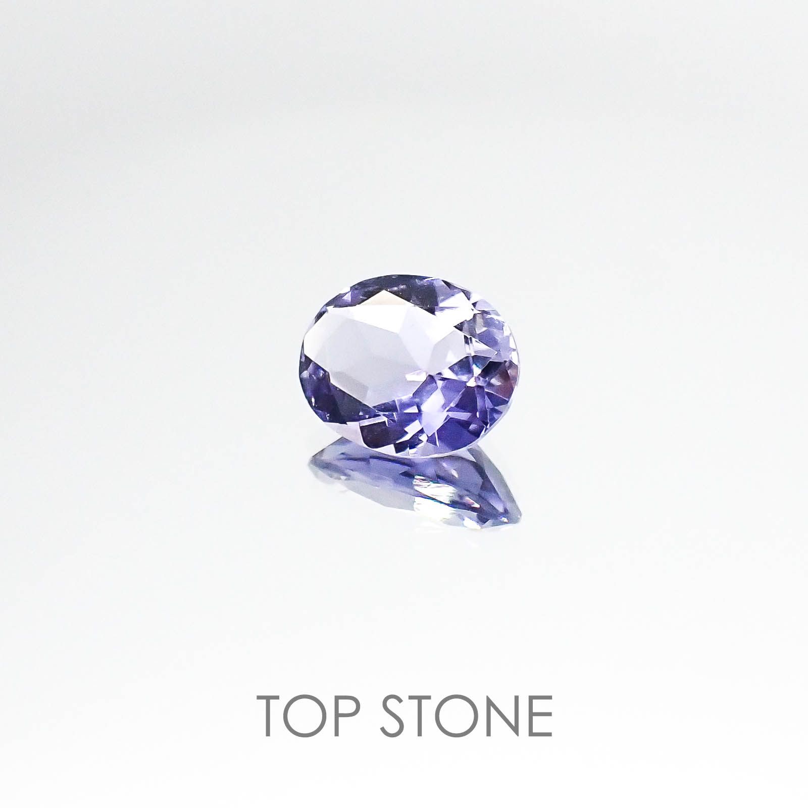 アイオライト(宝石名アイオライト) タンザニア産 1.40ct 識別済[20073552]8.9×7mm前後