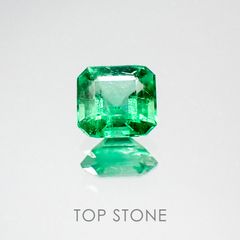 エメラルド コロンビア産 ルース 0.18ct[20042276]3.9×3.7mm前後