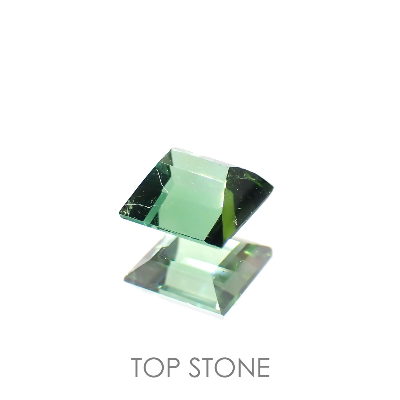 グリーントルマリン アフガニスタン産 0.63ct [220114110]4.9x4.9mm前後