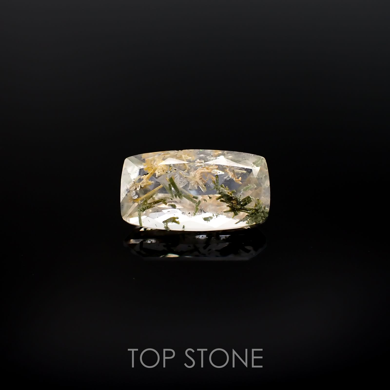 ヘデンベルジャイトインクォーツ インドネシア産 3.12ct[220917829]12.8x7.1mm前後 | TOP STONE(トップストーン)