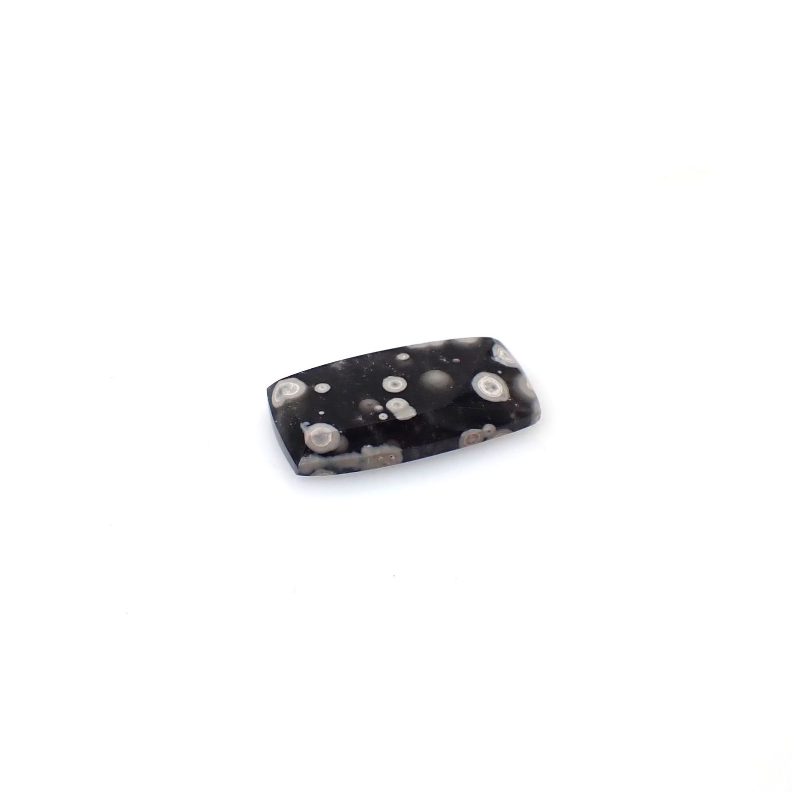 コスミックオブシディアン イタリア産 4.07ct [250730669]16.9x8.7mm前後