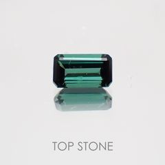 トルマリン 非加熱(宝石名グリーン・トルマリン) ナイジェリア産 0.43ct 識別済[20128983]5.8×3.3mm前後