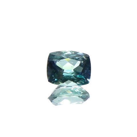 ブルーグリーンコーネルピン タンザニア産 0.44ct[231224508]4.9x4.1mm前後