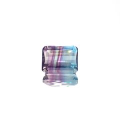パーティカラーフローライト フルオレッセンス ブラジル産 3.13ct[240828644]8.9x7mm前後