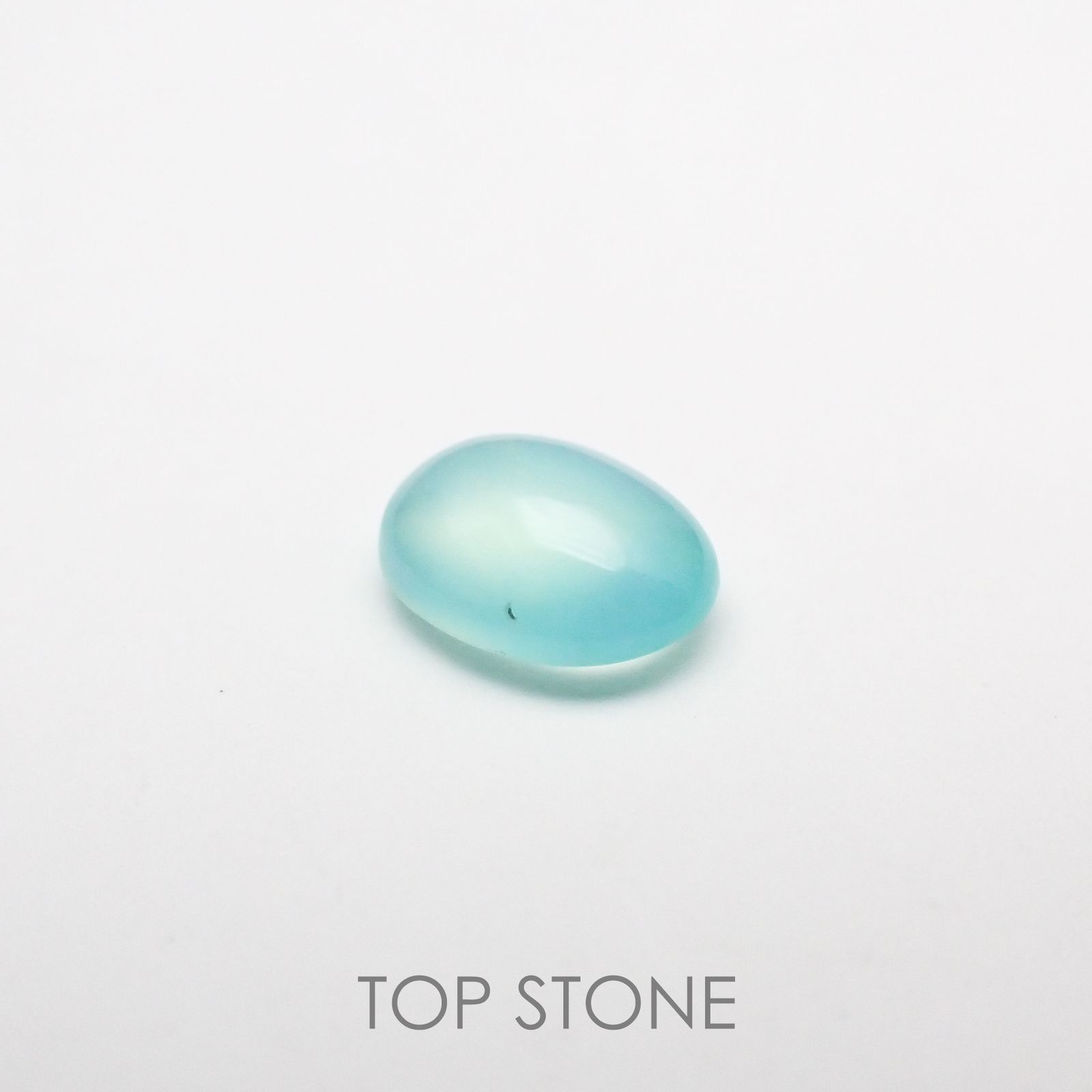 ブルーオパール ペルー産 ルース 0.87ct[210611382]7.9×6mm前後