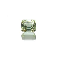 ミントトルマリン(宝石名グリーン・トルマリン) ルワンダ産 1.09ct 識別済[21029987]6.1×5.2mm前後