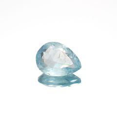 ユークレース(宝石名ブルー・ユークレース)コロンビア産 1.285ct ソ付(彩珠)[221018855]8.9x6.7mm前後
