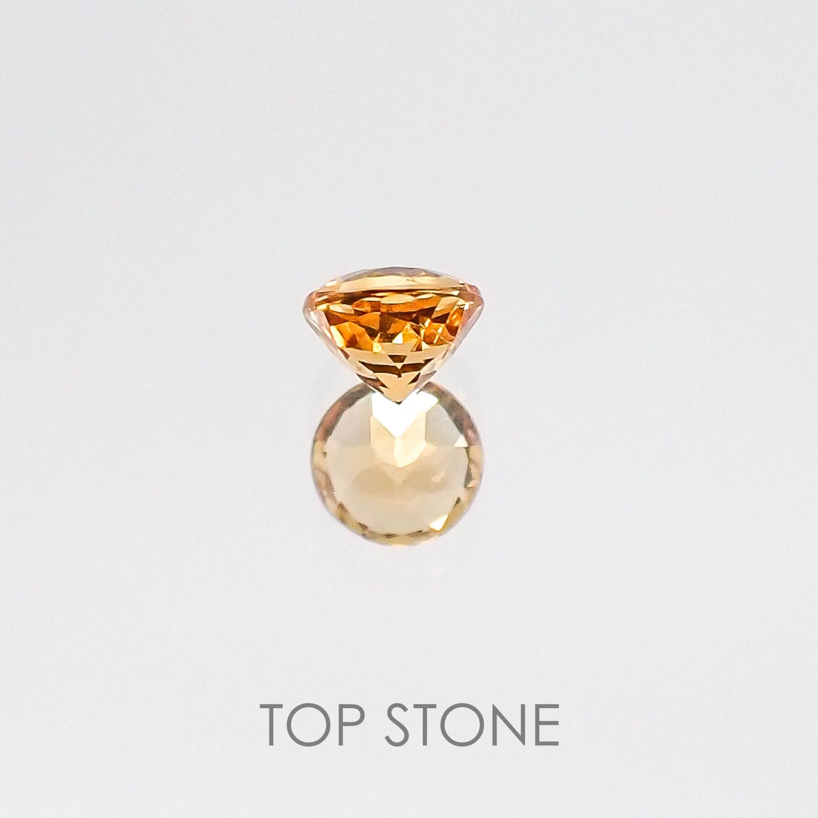 スペサルティンガーネット マンダリンオレンジカラー ケニア産 ルース 0.16ct[20084392]3.1×3.1mm前後