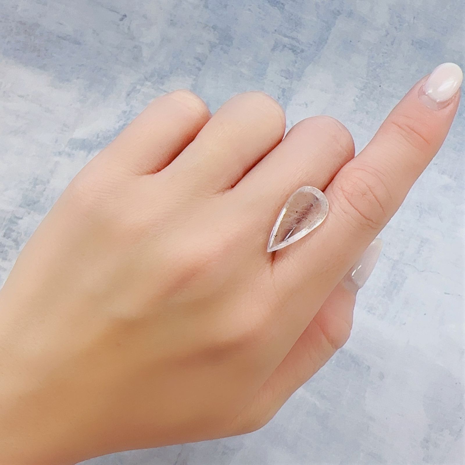 ティンカーベルクォーツ ブラジル産 5.68ct [230220530]20x9.9mm前後