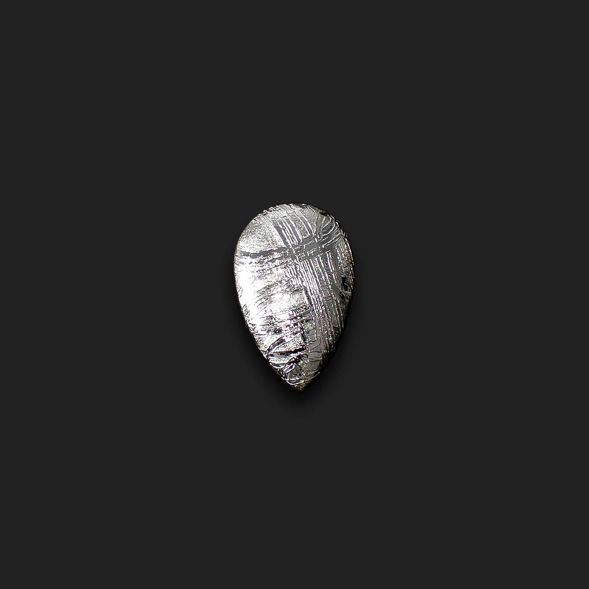 ムオニナルスタ隕石 発見地:スウェーデン 10.12ct[240125801]15.8x9.9mm前後