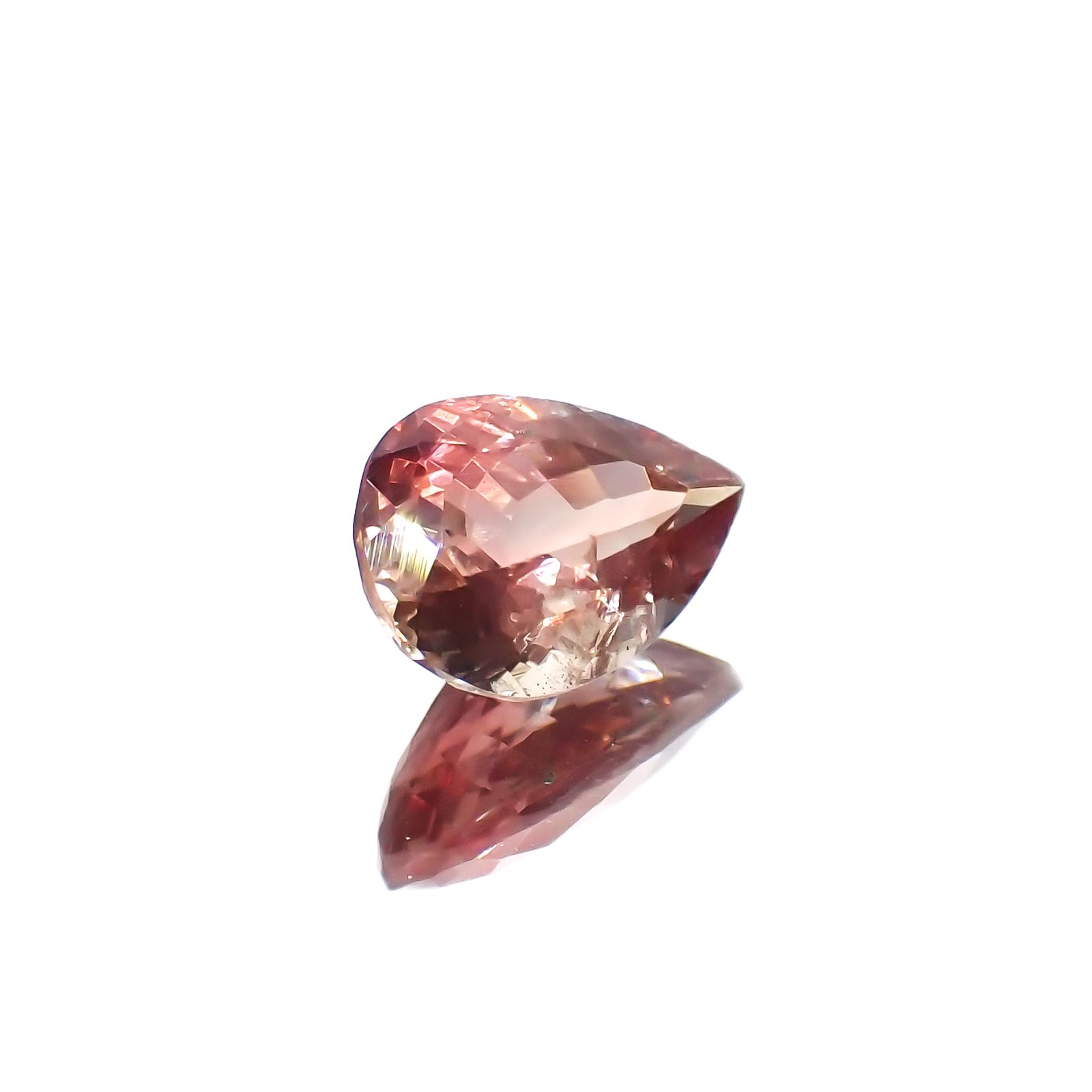 パーティカラーオレゴンサンストーン アメリカ・オレゴン州産 1.76ct[230722833]10x7mm前後