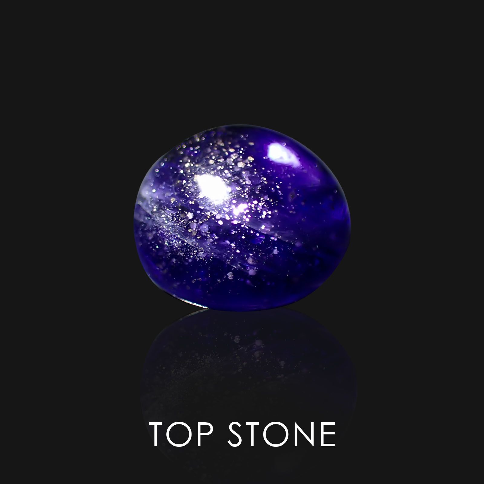 アイオライトサンストーン ブラジル産 ルース 1.88ct[21039616]7.9×7.9mm前後