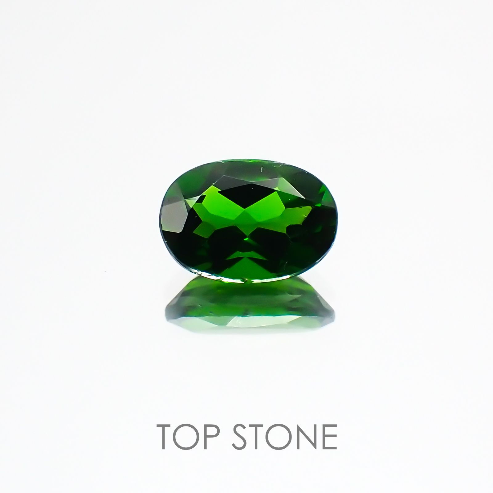 クロムダイオプサイド ロシア産 ルース 0.79ct[20128649]7.1×5mm前後