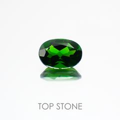 クロムダイオプサイド ロシア産 ルース 0.79ct[20128649]7.1×5mm前後