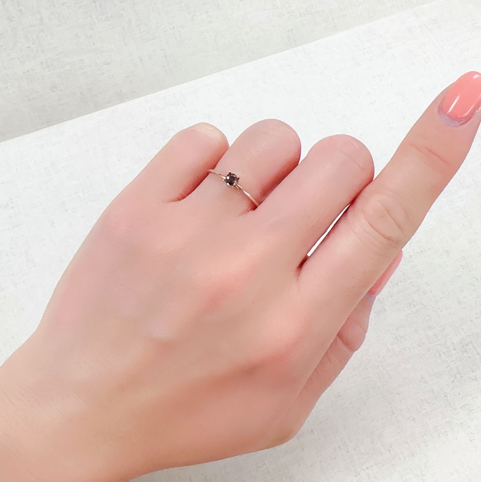 ブルーティント アキシナイト パキスタン産 0.17ct[230321060]3.2x3.2mm前後