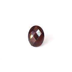 ◇リバーシブル・チェッカーカット◇レインボーガーネット 日本・奈良県産 2.11ct / 9.1x6.9mm前後 [260432083]