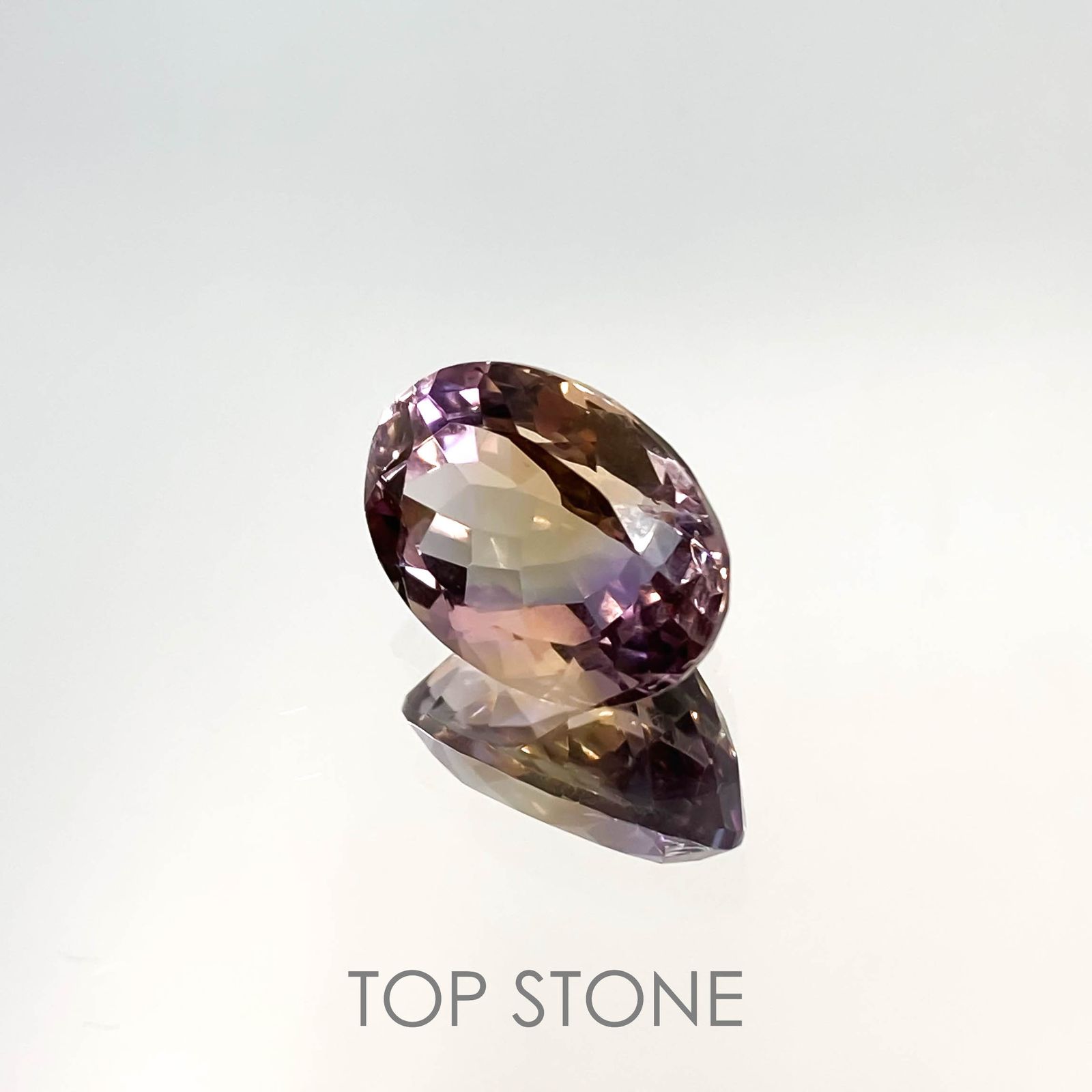 アメトリン ブラジル産 5.63ct[221018590]13.2x9.8mm前後