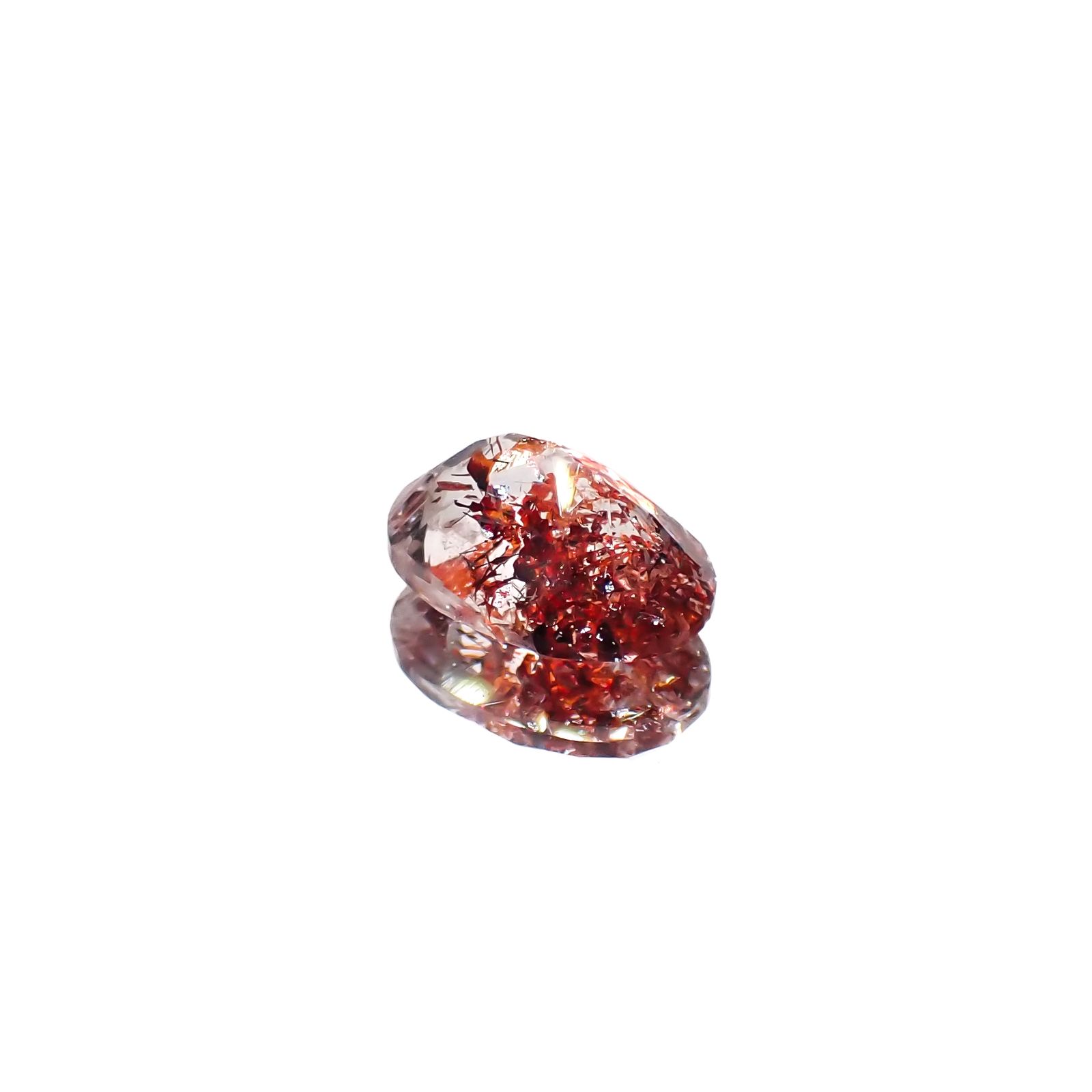 ファイヤークォーツ ナイジェリア産 1.79ct[240326720]9.6x7mm前後