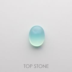 ブルーオパール ペルー産 ルース 0.87ct[210611382]7.9×6mm前後