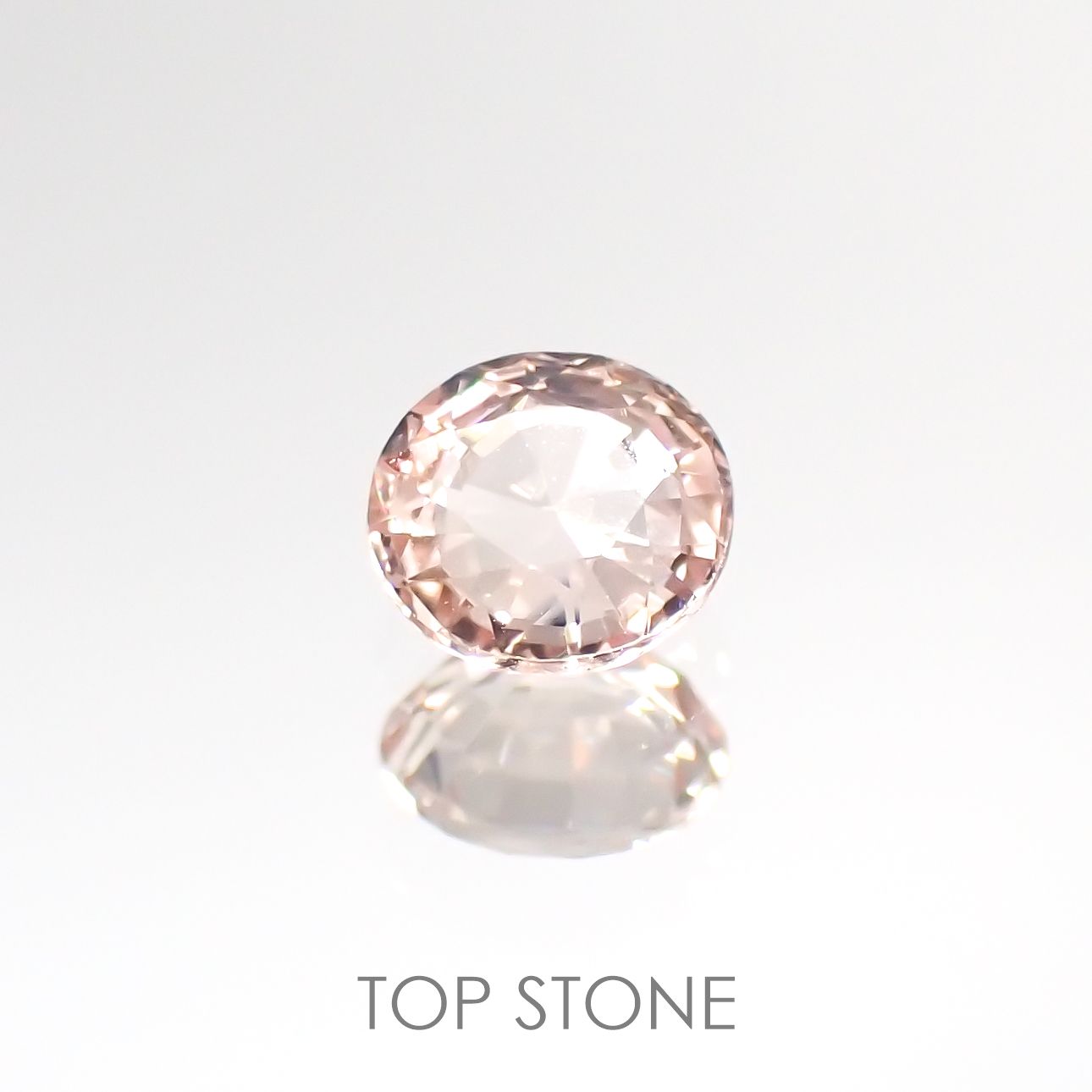ピンクサファイア(宝石名ピンク・サファイア) マダガスカル/スリランカ産 0.35ct 識別済[210712560]4.2×4.2mm前後