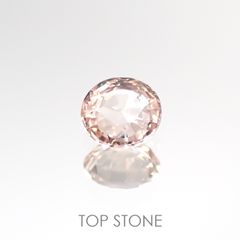 ピンクサファイア(宝石名ピンク・サファイア) マダガスカル/スリランカ産 0.35ct 識別済[210712560]4.2×4.2mm前後