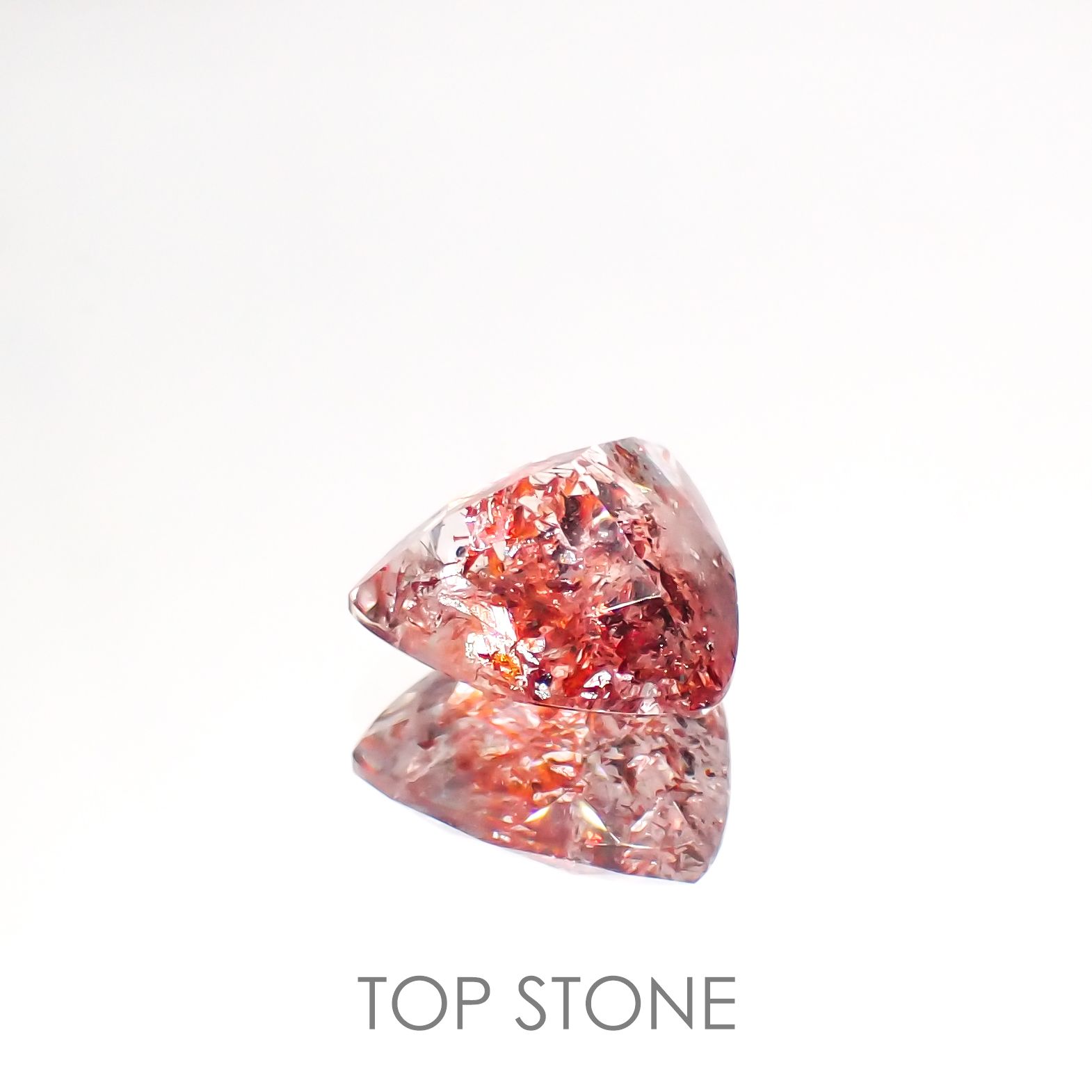 ファイヤークォーツ ナイジェリア産 2.48ct[220114748]9.6x9.8mm前後