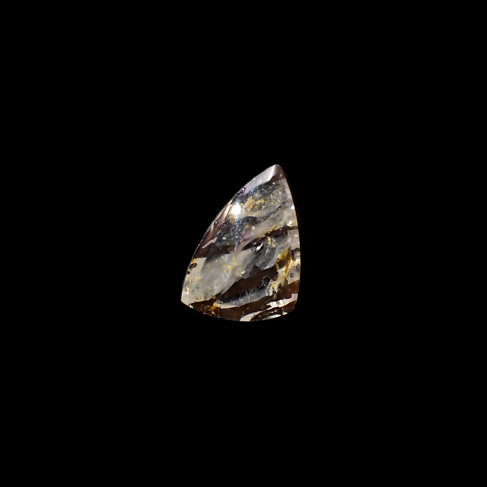 デンドリチッククォーツ ブラジル産 5.04ct[231023714]11.3x16.7mm前後